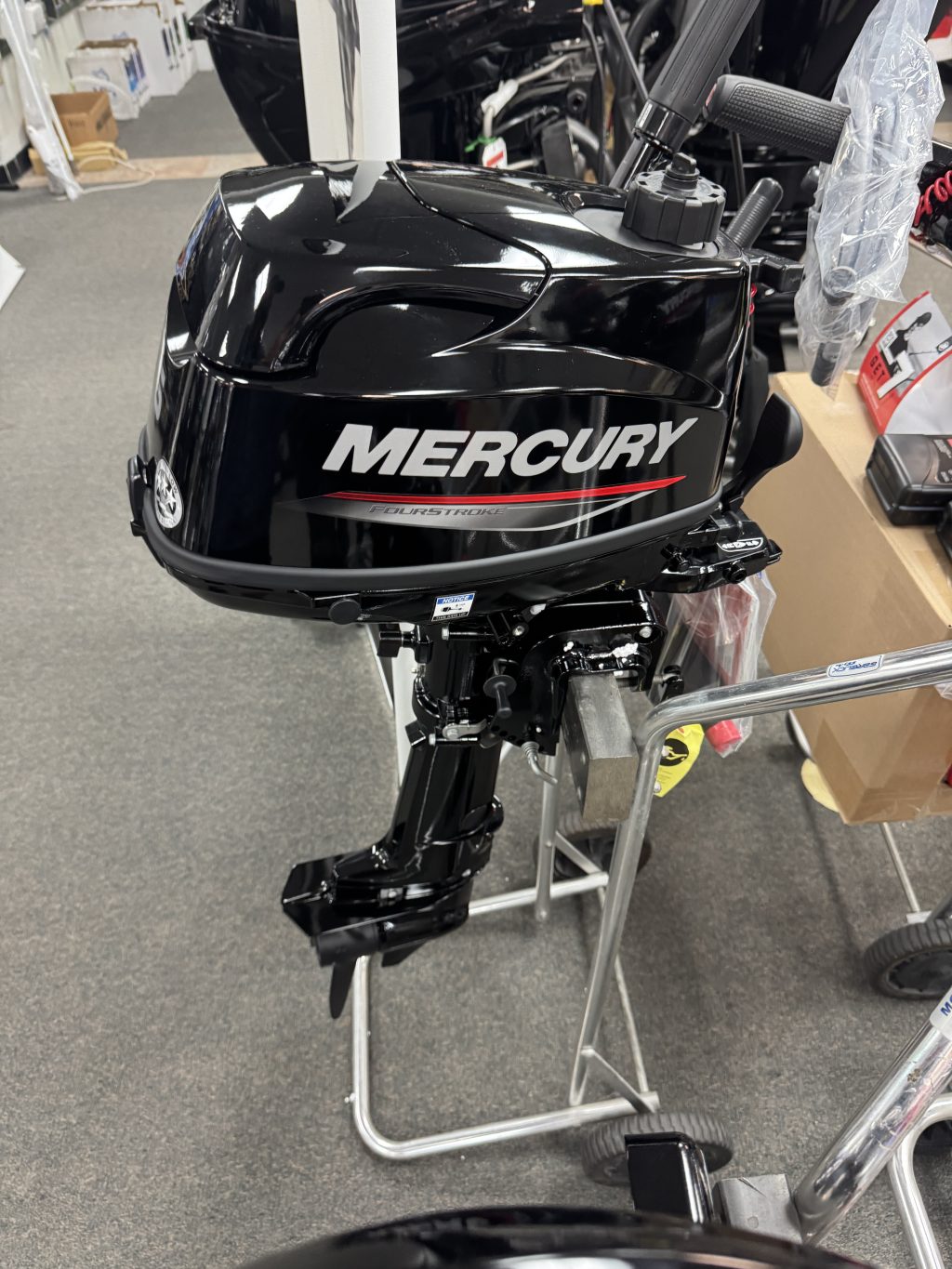 2025 Mercury 6MH Tiller Handle – Brand New - Image 5