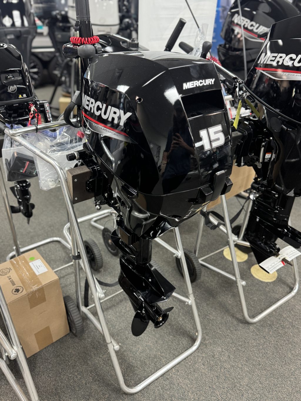 2025 Mercury F15MH – Brand New Tiller Handle