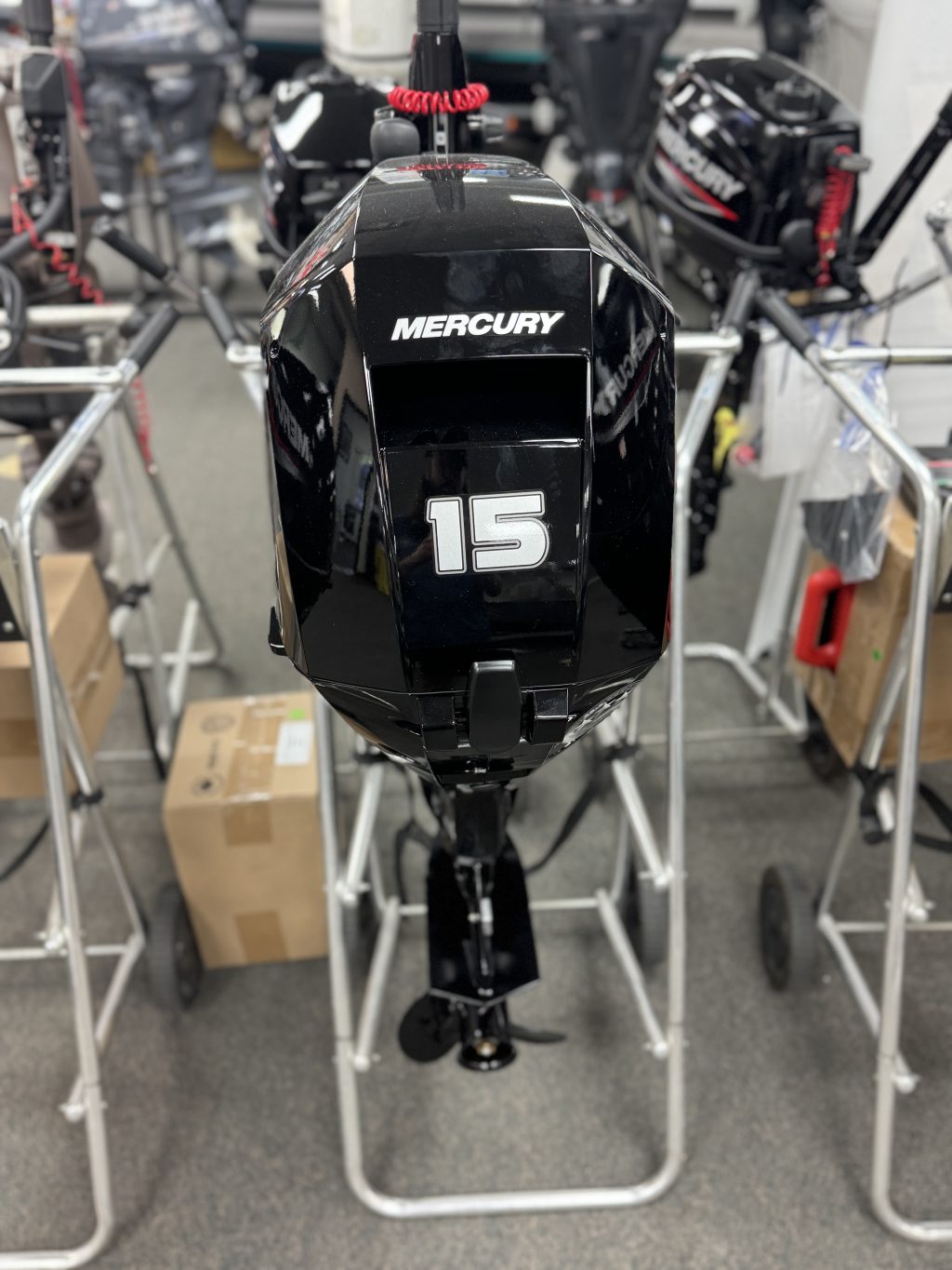 2025 Mercury F15MH – Brand New Tiller Handle - Image 4