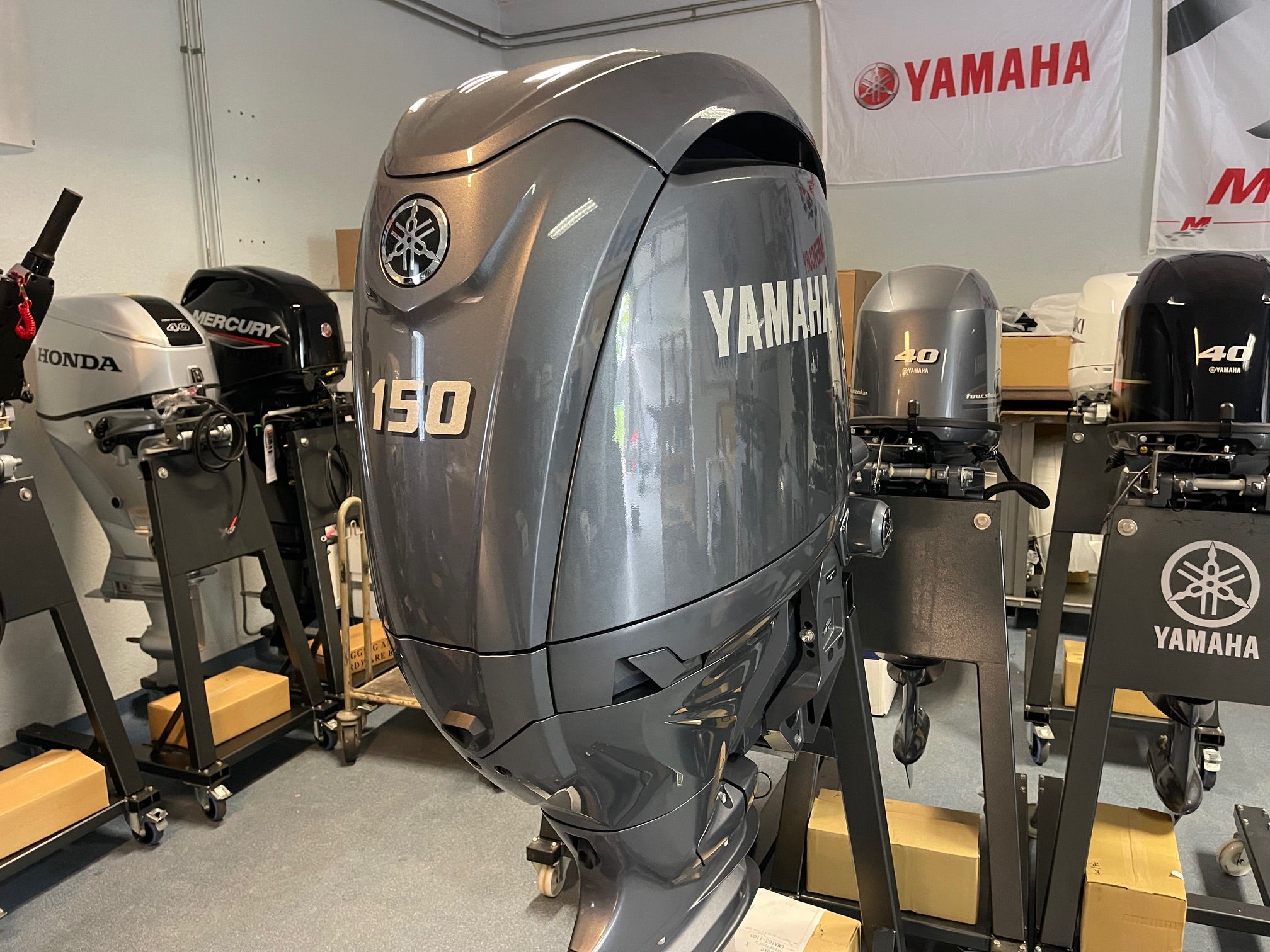 Yamaha 150 PK langstaart F150 CBL
