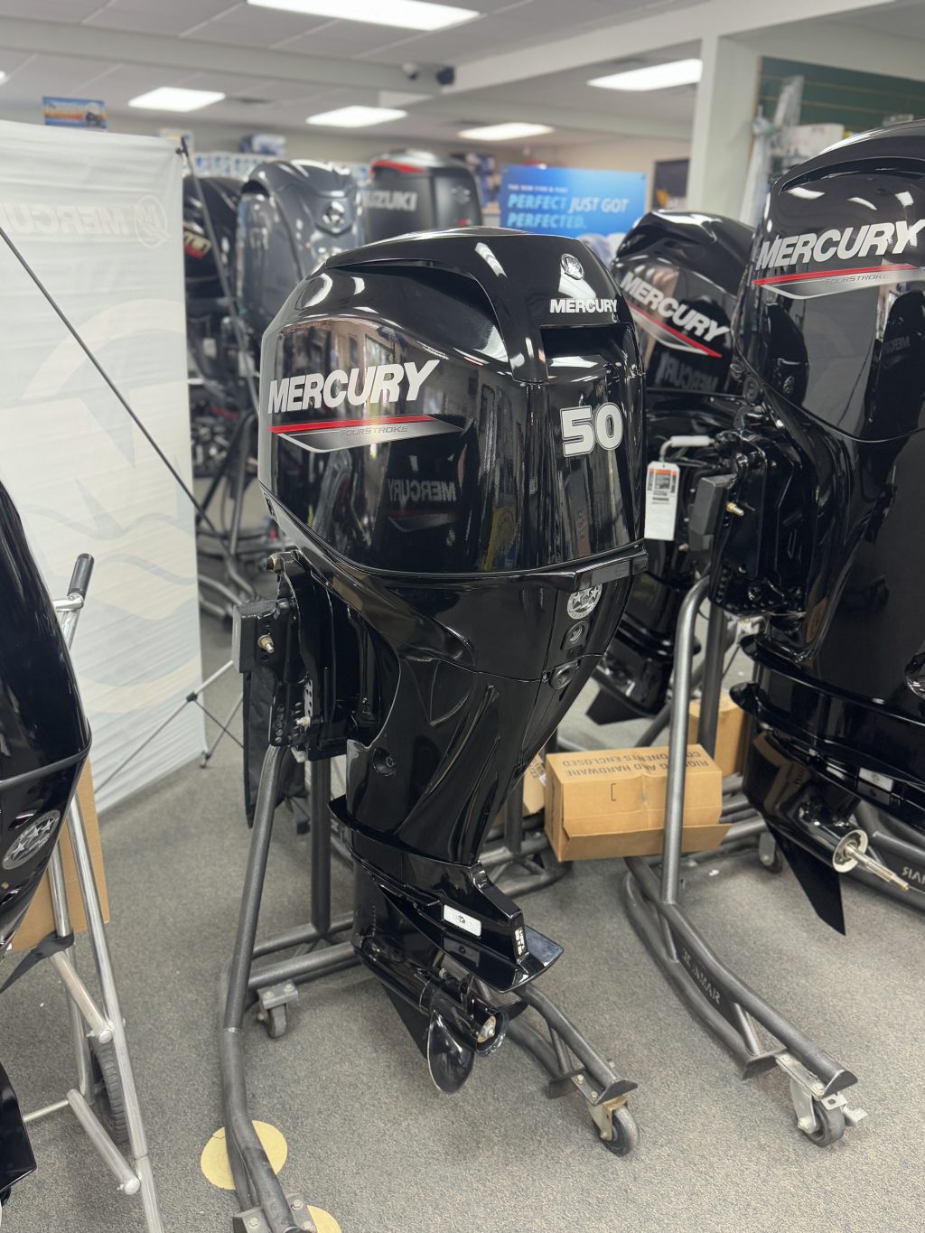 Used 2024 Mercury 50ELPT – 50HP 4-Stroke