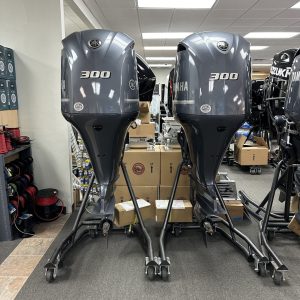 BRAND NEW – 2024 Yamaha F300XA & LF300XA 25” Shaft Pair