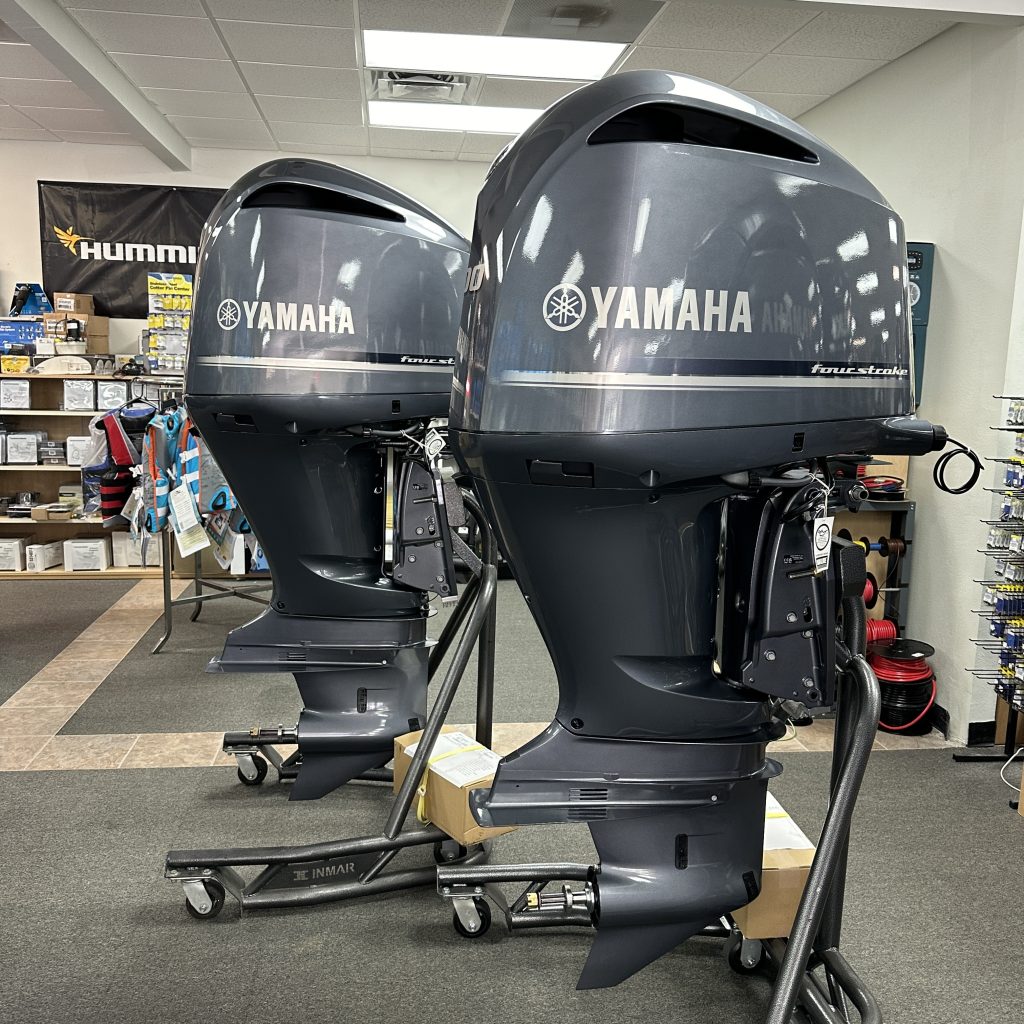 BRAND NEW – 2024 Yamaha F300XA & LF300XA 25” Shaft Pair - Image 3