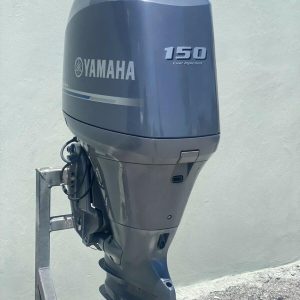 2018 Yamaha 150 HP 4-Stroke 25″ Shaft Remote Steer Power Tilt And Trim Outboard Motor
