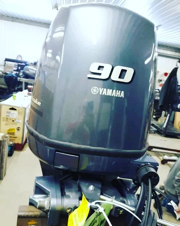 2018 Yamaha F90LB 90 HP Outboard Motor - Image 2