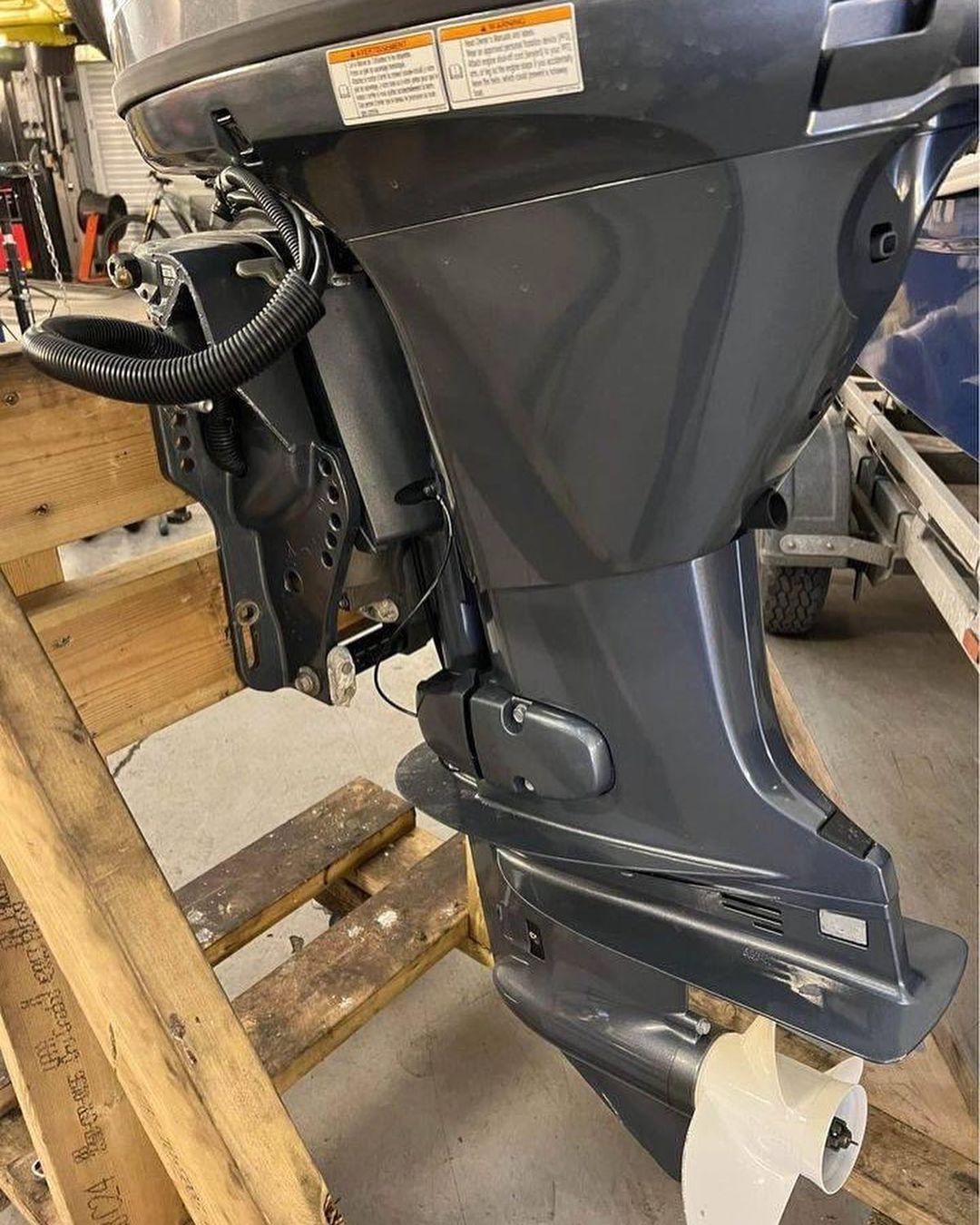 2016 Yamaha 60 HP 4-Stroke Outboard Motor - Image 8