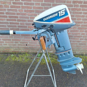 15hp Evinrude 2-stroke long shaft