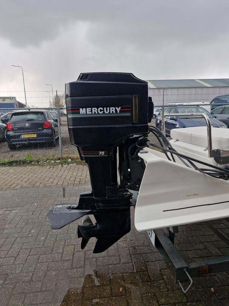 Mercury 75hp top condition long tail power trim - Image 2