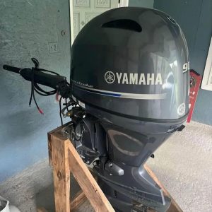 2021 Yamaha 90 HP 4-Stroke 20′ Shaft Tiller Outboard Motor