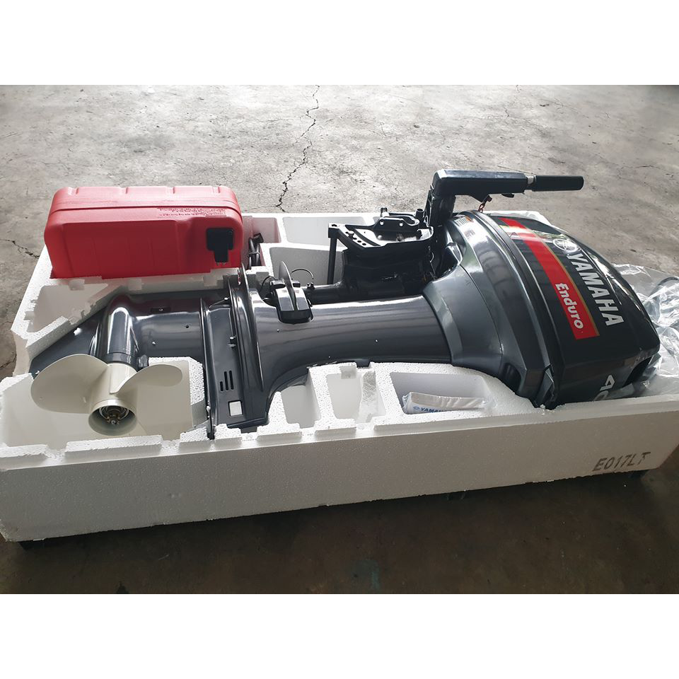 Yamaha E40XMHS 40hp 2 Stroke Enduro Boat Engine Short Shaft - Image 3